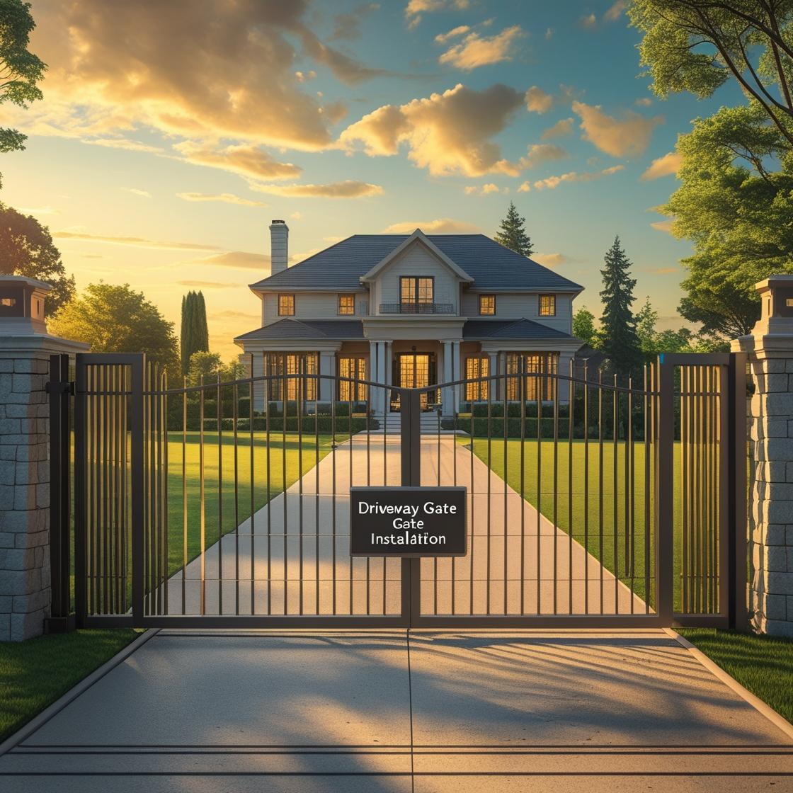 Solar-Powered Gate Installation in Cane Island, Fulshear TX